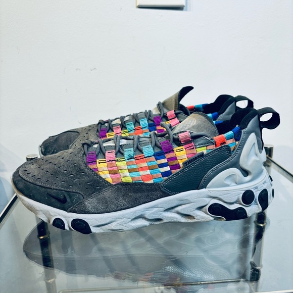 Nike React Sertu Multi-Color Woven OG Men’s Size 9.5 AT5301-004 - Picture 3 of 8